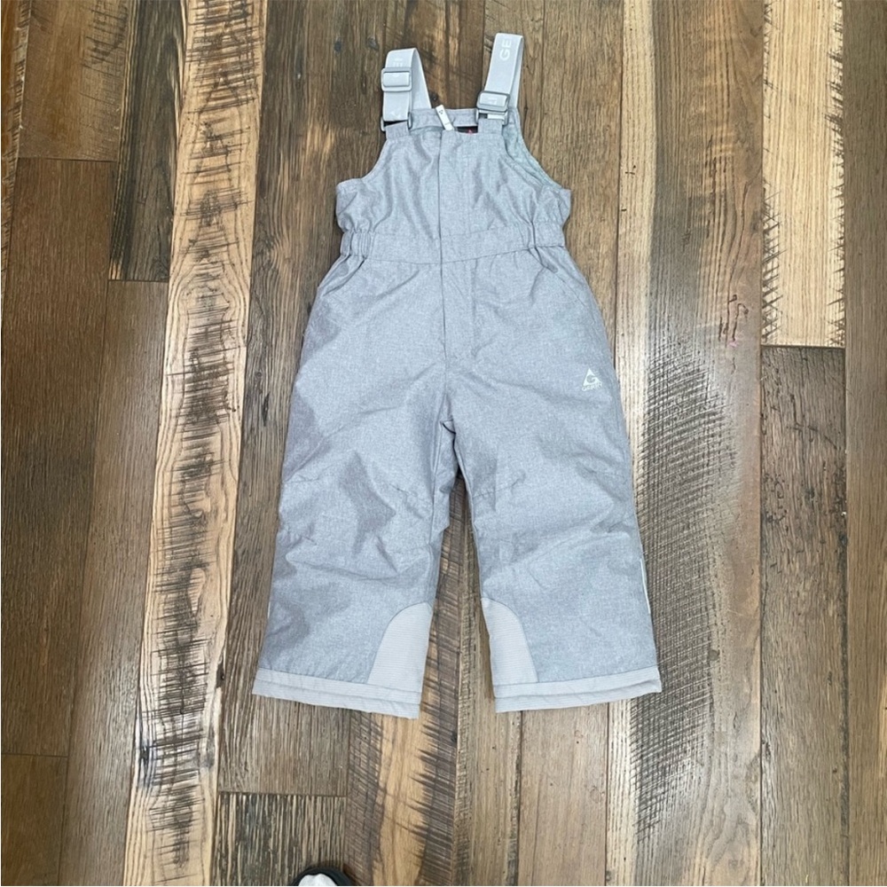 NWT Gerry Snow bibs pants girl boy 4T